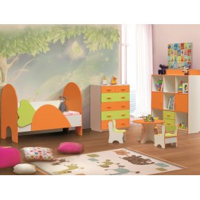 Набор мебели в детскую Морковка