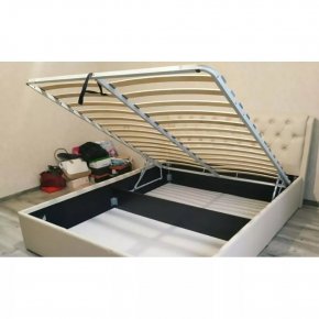 Кровать "Дженни" с подъемным механизмом коричневая